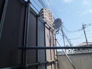 １４、地デジ施工前　　ブースター・分配器設置前